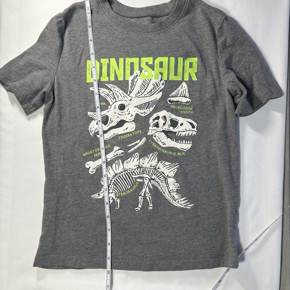 Nike Tek Gear Boys Graphic T-Shirt Lot 4pc Dinosaur Alien Soccer Multi Size M - Picture 7 of 16